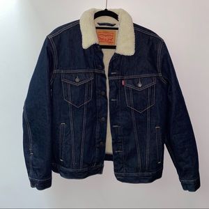 Levi’s Sherpa jean jacket
